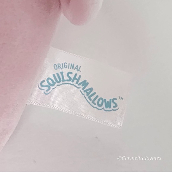 ELSA 🍄🐑 Pink Mushroom Lamb Exclusive HTF Original Squishmallow By Kellytoy NWT - Picture 4 of 8